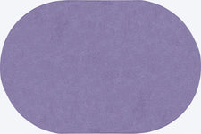 Just Kidding™ Very Violet Classroom Rug, 6' x 9' Oval