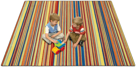 Latitude© Classroom Rug, 5'4" x 7'8" Rectangle Aztec