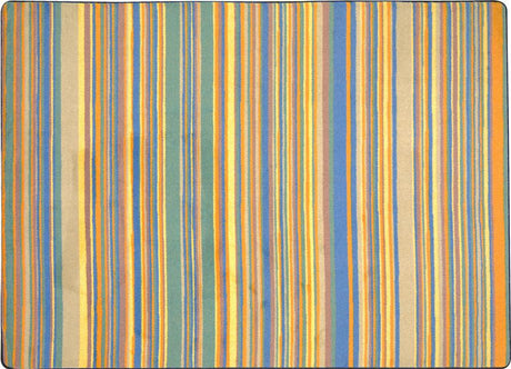 Latitude© Classroom Rug, 7'8" x 10'9" Rectangle Tropics
