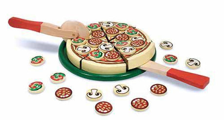 Pizza Party, Wooden Play Food