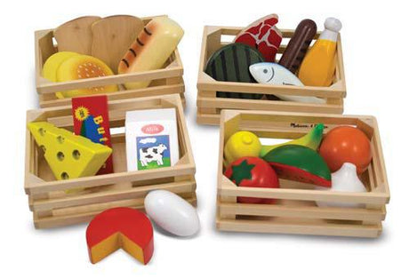 Food Groups, Wooden Play Food
