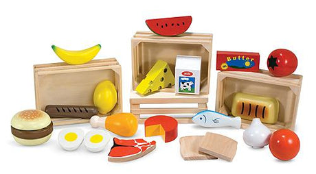 Food Groups, Wooden Play Food