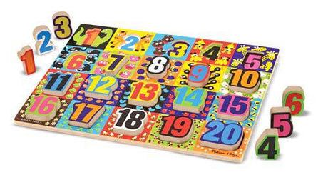 Jumbo Numbers Chunky Puzzle