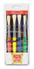 Large Paint Brushes Set Of 4