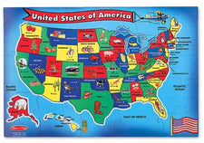 USA Map Floor Puzzle