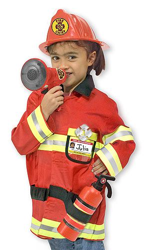 Fire Chief Role Play Costume Set