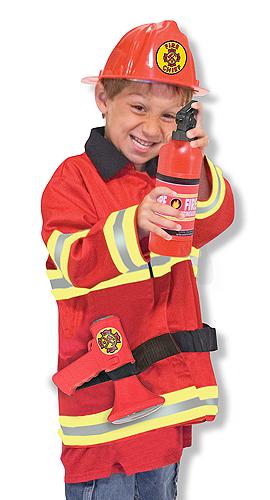 Fire Chief Role Play Costume Set