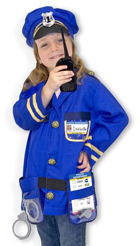 Police Officer Role Play Costume Set