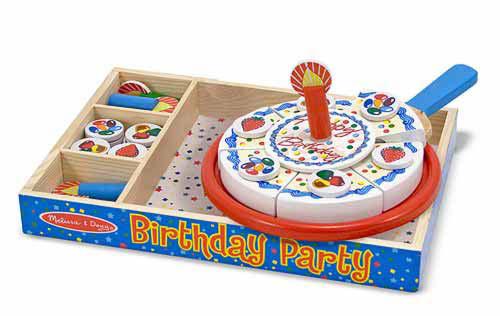 Birthday Party, Wooden Play Food