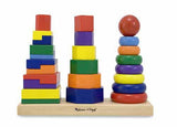 Geometric Stacker Toddler Toy