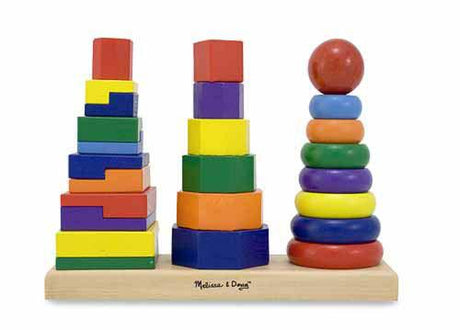 Geometric Stacker Toddler Toy