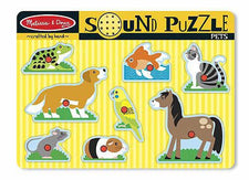 Pets Sound Puzzle, 8 Pieces