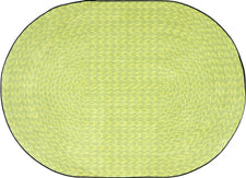 Legacy© Classroom Rug, 5'4"  Round Lime
