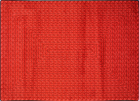 Legacy© Classroom Rug, 7'8" x 10'9" Rectangle Red