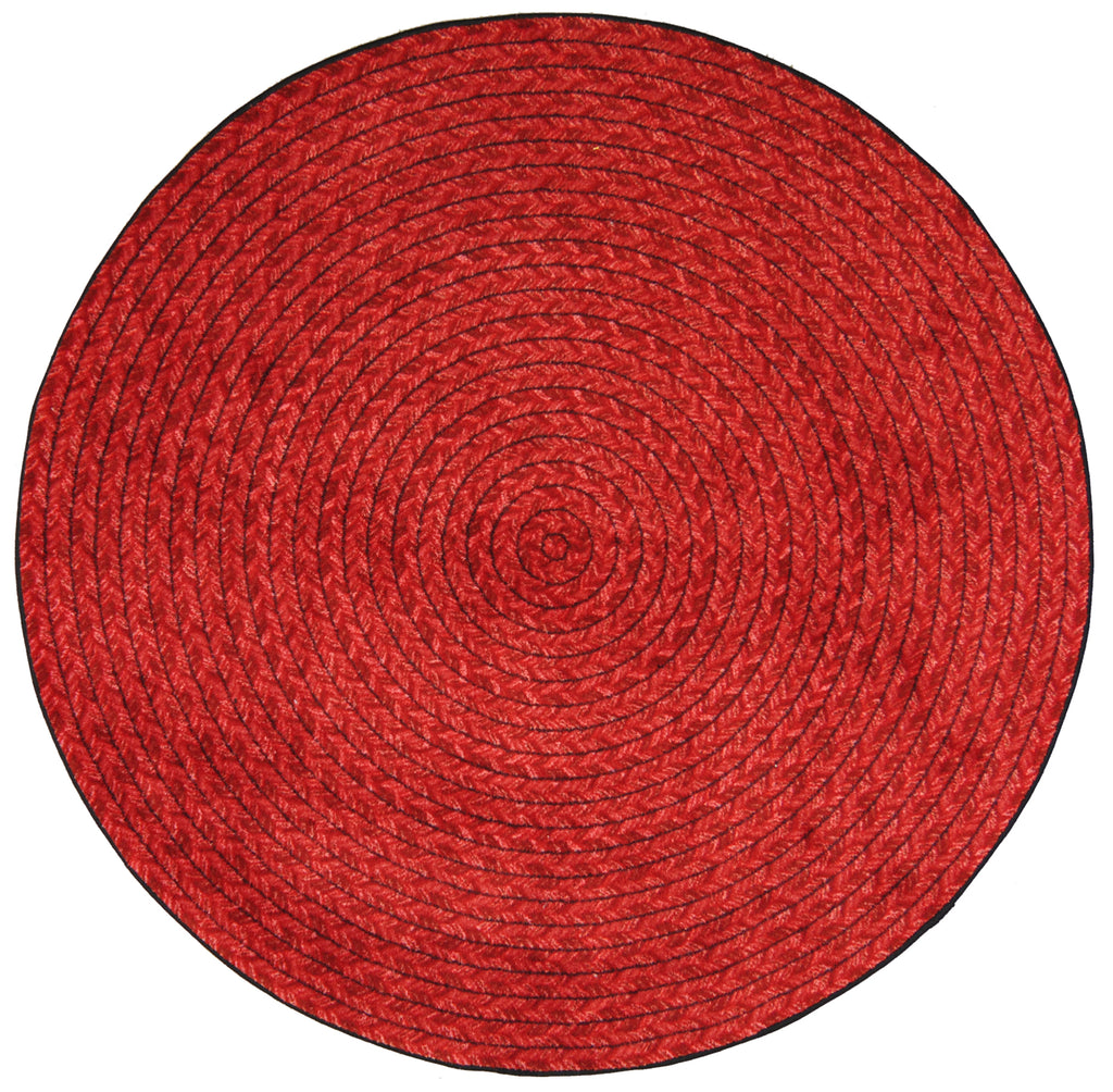 Legacy© Classroom Rug, 7'7"  Round Red