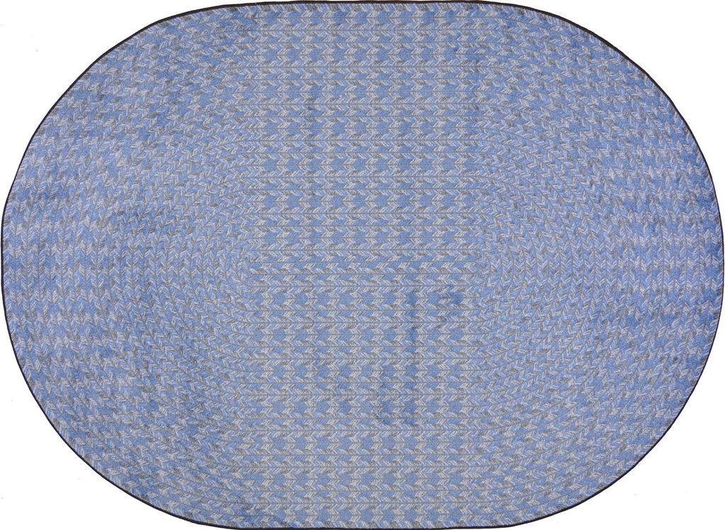 Legacy© Classroom Rug, 5'4" x 7'8" Rectangle Slate