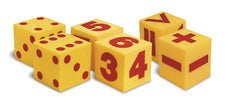 Giant Soft Numeral Cubes