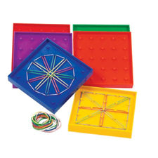 Double-Sided Rainbow Geoboards