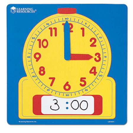 Write & Wipe Demonstration Clock