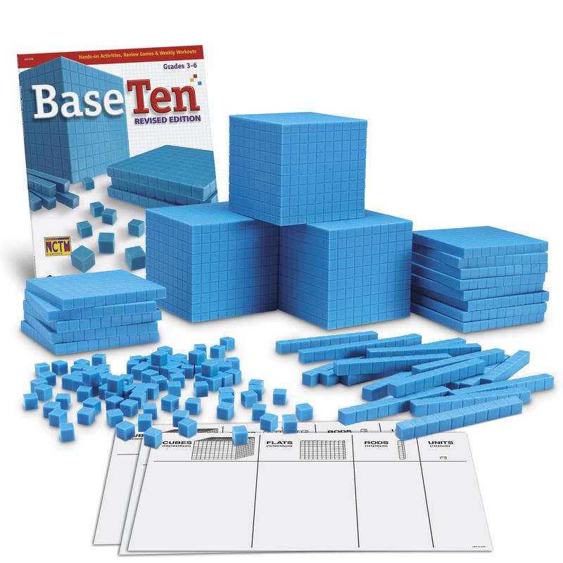Plastic Base Ten Class Set