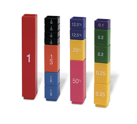 Fraction Tower® Fraction Cubes