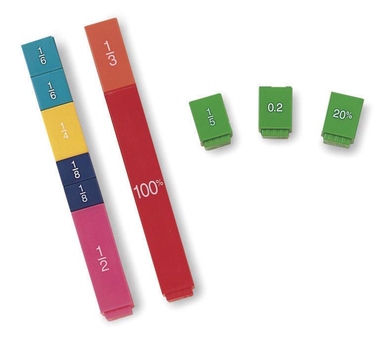 Fraction Tower® Fraction Cubes