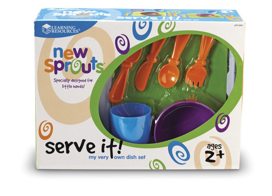 New Sprouts® Serve it! My very own dish set