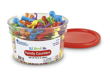 All About Me Family Counters