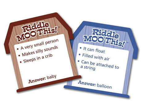 Riddle Moo This™ Silly Riddle Word Game