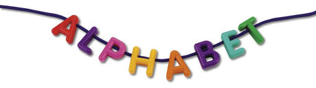 Uppercase Lacing Alphabet