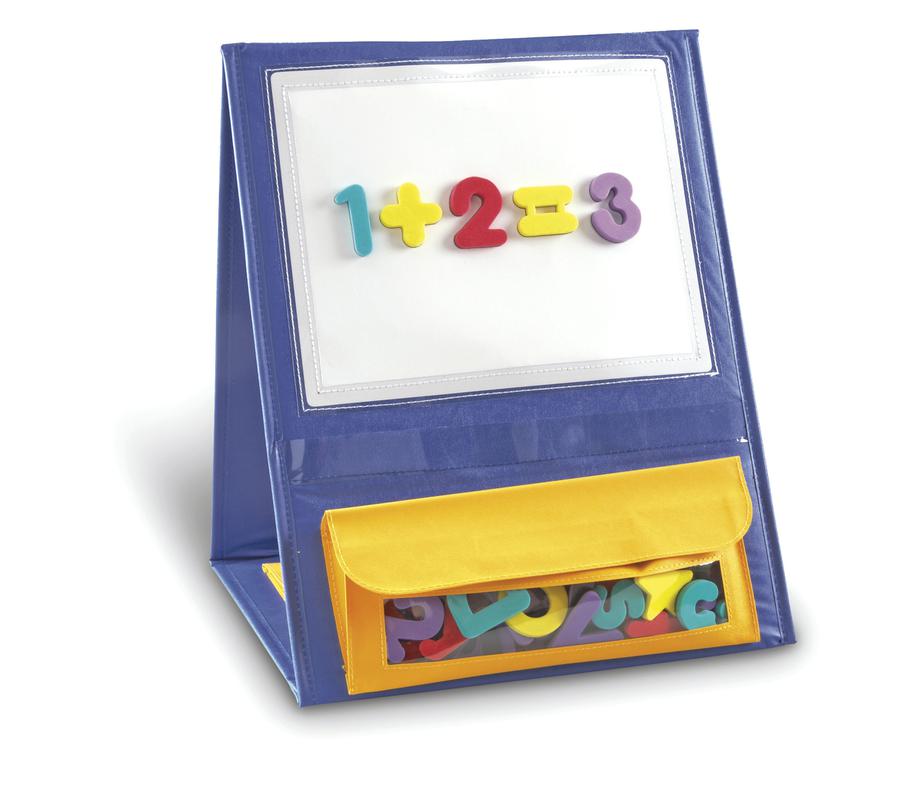 Double-Sided Magnetic Tabletop Pocket Chart
