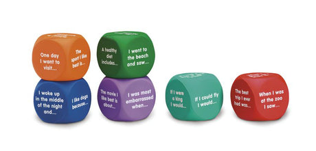Writing Prompt Cubes