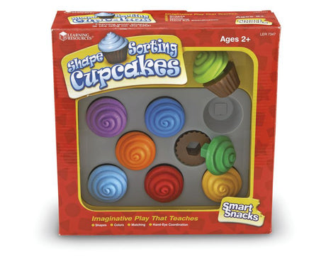 Smart Snacks® Shape Sorting Cupcakes