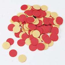 Two-Color Counters, Yellow & Red