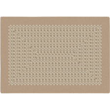 Like Home™ Beige Classroom Carpet, 5'4" x 7'8" Oval