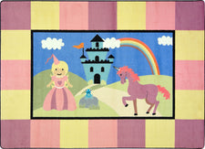 Lil' Princess© Kid's Play Room Rug, 3'10" x 5'4" Rectangle