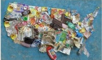 Earth Day Litter Collage