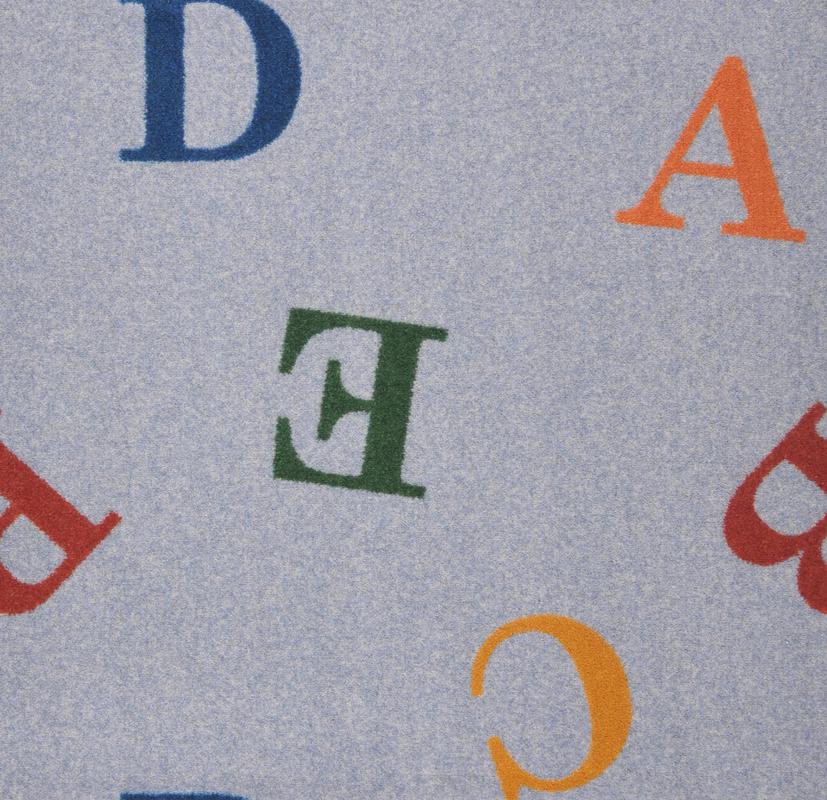 Love Letters© Alphabet Classroom Rug, 5'4" x 7'8" Rectangle Chimney Sweep