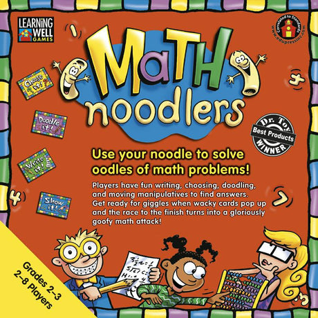 Math Noodlers Game, Grades 2-3