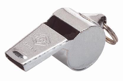 Whistle Small Metal 12/Pk 1-3/4L