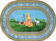 Mary's Lamb© Classroom Rug, 7'7"  Round