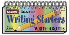 Writing Starters, Grades 4-8