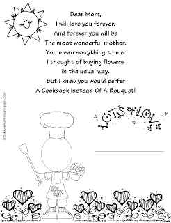 Mother's Day Cookbook Gift Idea with FREE Printable