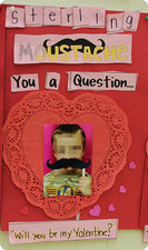 I Moustache You To Be My Valentine - Art Activity with FREE Printables