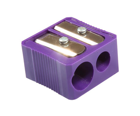 Dual Hole Plastic Pencil Sharpener