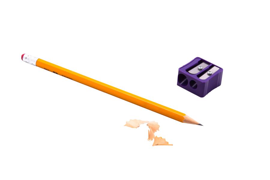 Dual Hole Plastic Pencil Sharpener