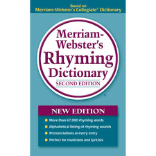 Merriam Webster Rhyming Dictionary Paperback