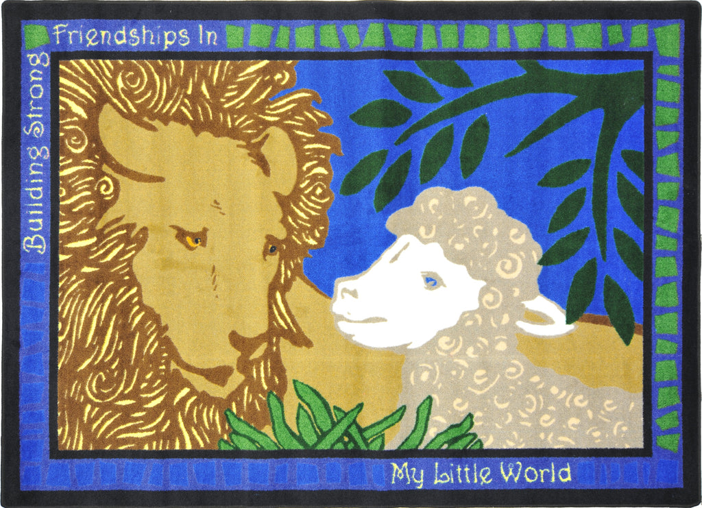 My Little World© Classroom Rug, 7'8" x 10'9" Rectangle