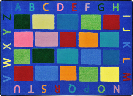 My Space© Classroom Circle Time Rug, 7'8" x 10'9" Rectangle