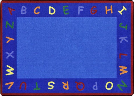 New Beginnings© Classroom Circle Time Rug, 7'8" x 10'9" Rectangle